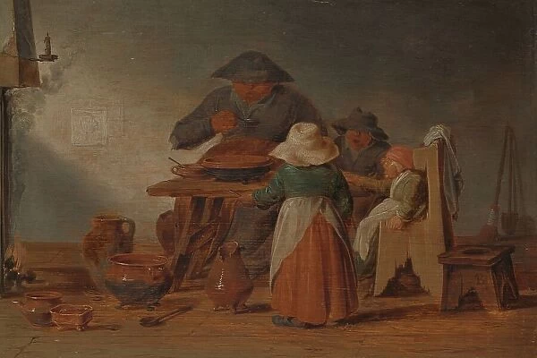Peasant Meal, c.1625-c.1635. Creator: Jan Jansz Buesem