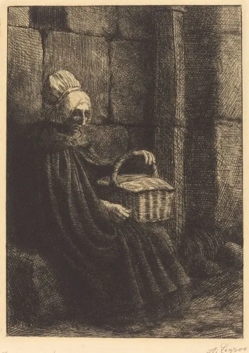 Framed Print : Peasant Woman of Boulogne (Paysanne des environs de Boulogne dite La femme au panier) Framed Print : Peasant Woman of Boulogne (Paysanne des environs de Boulogne dite La femme au panier)
