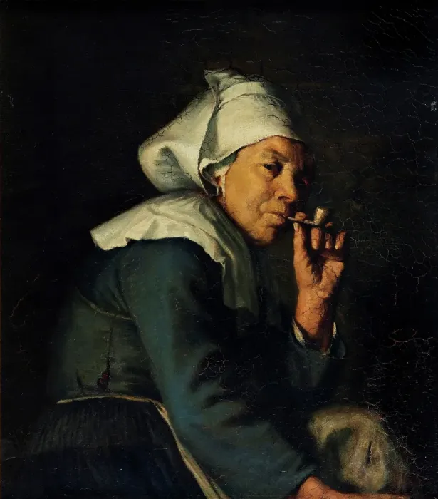 Framed Print : Peasant woman from Brittany, c1886. Creator: Hans Christian Koefoed Framed Print : Peasant woman from Brittany, c1886. Creator: Hans Christian Koefoed