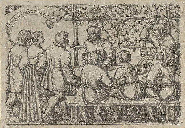 Peasants Feast, from The Peasants Feast or the Twelve Months, 1546-47