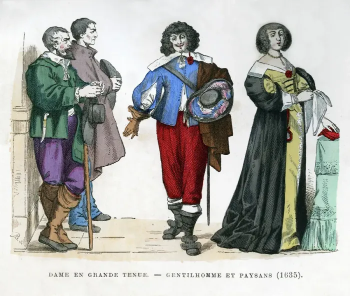 Framed Print : Peasants, a gentleman and a lady, 1635 (1882-1884) Framed Print : Peasants, a gentleman and a lady, 1635 (1882-1884)