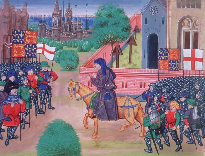 Framed Print : The Peasants Revolt, c1469-c1480. Creator: Unknown. The Peasants Revolt, c1469-c1480. Creator: Unknown Framed Print : The Peasants Revolt, c1469-c1480. Creator: Unknown. The Peasants Revolt, c1469-c1480. Creator: Unknown