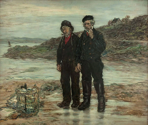 Pêcheurs d'Ecosse, between 1893 and 1895. Creator: Jean-François Raffaëlli