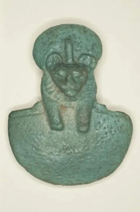 Framed Print : Pectoral Amulet of the Goddess Bastet, Egypt, Third Intermediate Period Framed Print : Pectoral Amulet of the Goddess Bastet, Egypt, Third Intermediate Period