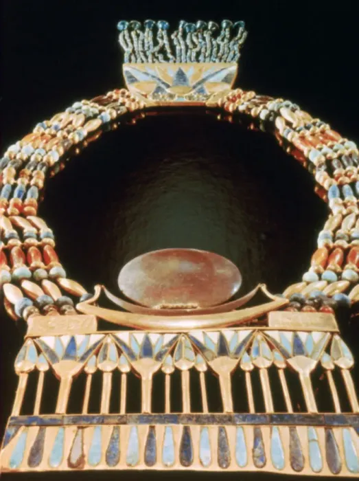 Framed Print : Pectoral from Tutankhamuns tomb, 14th century BC Framed Print : Pectoral from Tutankhamuns tomb, 14th century BC