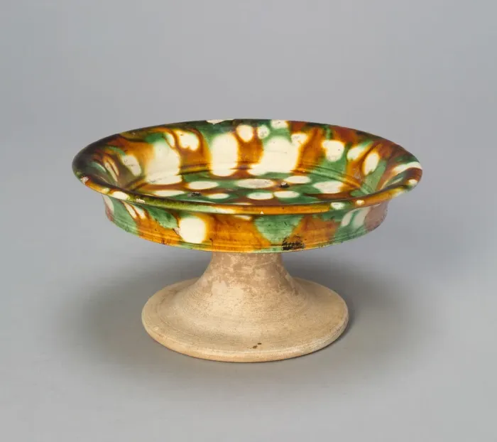 Framed Print : Pedestalled Dish, Tang dynasty (618-906), 8th century. Creator: Unknown Framed Print : Pedestalled Dish, Tang dynasty (618-906), 8th century. Creator: Unknown