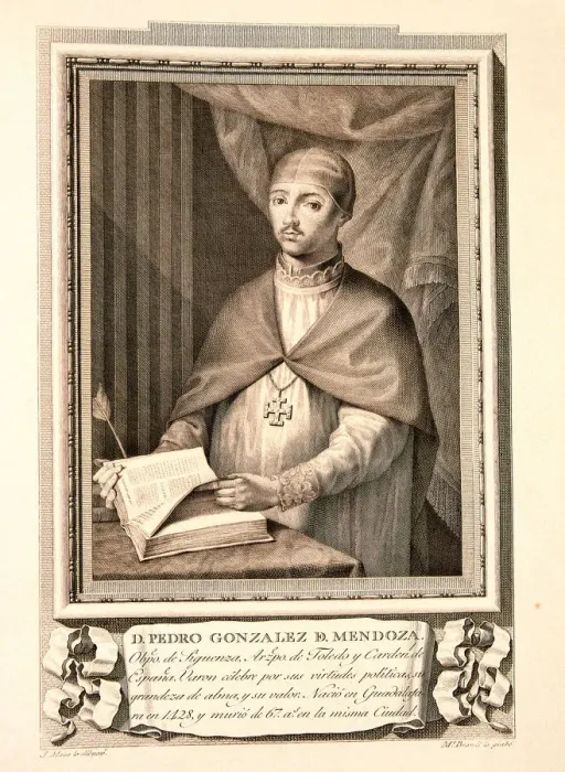 Framed Print : Pedro Gonzalez de Mendoza (1428-1495), Spanish politician and churchman, Cardinal Framed Print : Pedro Gonzalez de Mendoza (1428-1495), Spanish politician and churchman, Cardinal