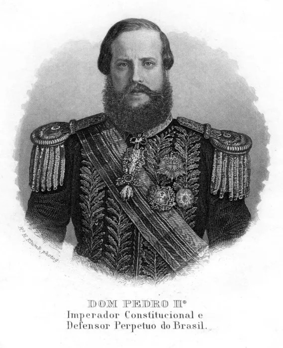 Framed Print : Pedro II of Brazil, Emperor of Brazil, 19th century. Artist: R H Klumb Framed Print : Pedro II of Brazil, Emperor of Brazil, 19th century. Artist: R H Klumb