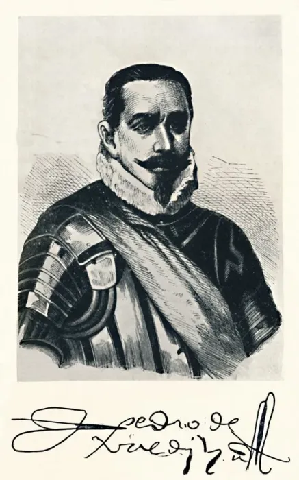 Framed Print : Pedro De Valdiva, c1879, (1911) Framed Print : Pedro De Valdiva, c1879, (1911)