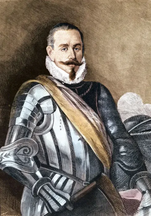 Framed Print : Pedro de Valdivia, 1892. Artist: Anonymous Framed Print : Pedro de Valdivia, 1892. Artist: Anonymous
