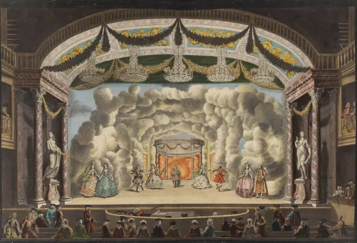Framed Print : Peep Show Image, ca 1770. Creator: Anonymous Framed Print : Peep Show Image, ca 1770. Creator: Anonymous