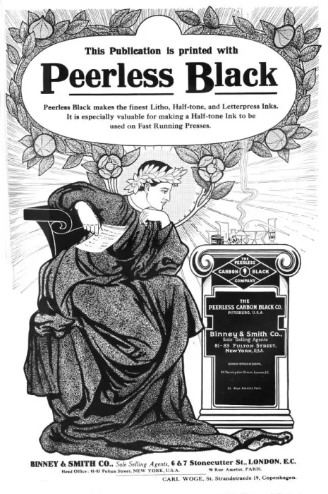 Framed Print : The Peerless Carbon Black Company, 1916 Framed Print : The Peerless Carbon Black Company, 1916