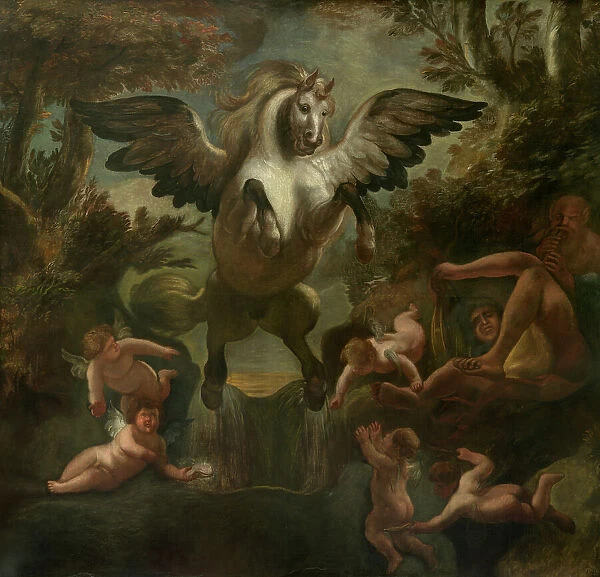 Pegasus, 1663-1665. Creator: Jordaens, Jacob (1593-1678)