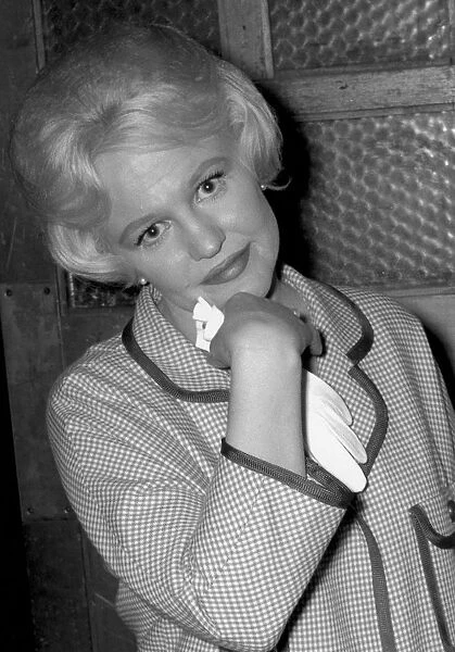 Peggy Lee, Pigalle Club, Piccadilly, St Jamess, London, 1961. Creator: Brian Foskett