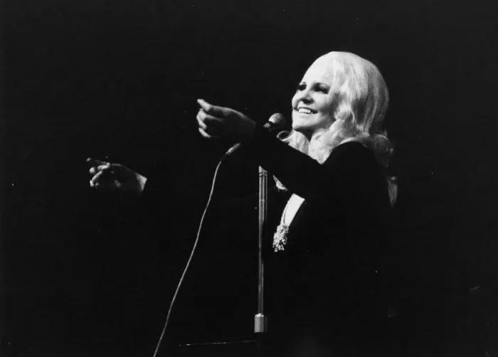 Framed Print : Peggy Lee, Royal Albert Hall, London, 1970. Creator: Brian Foskett Framed Print : Peggy Lee, Royal Albert Hall, London, 1970. Creator: Brian Foskett