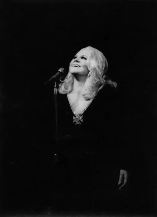 Framed Print : Peggy Lee, Royal Albert Hall, London, 1970. Creator: Brian Foskett Framed Print : Peggy Lee, Royal Albert Hall, London, 1970. Creator: Brian Foskett