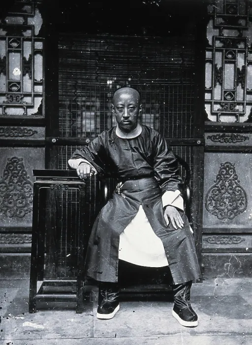 Framed Print : Peking, Pechili province, China: Yi Xin (Prince Gong), 1981 (from a negative of 1869). Creator: John Thomson Framed Print : Peking, Pechili province, China: Yi Xin (Prince Gong), 1981 (from a negative of 1869). Creator: John Thomson