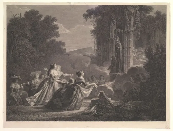 Framed Print : Pelerinage a Saint Nicolas. n. d. Creator: Unknown Framed Print : Pelerinage a Saint Nicolas. n. d. Creator: Unknown