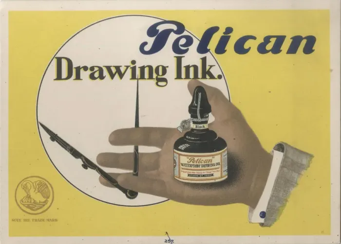 Framed Print : Pelican Ink. Artist: Lissitzky, El (1890-1941) Framed Print : Pelican Ink. Artist: Lissitzky, El (1890-1941)