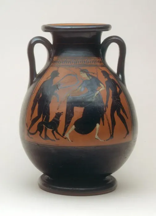 Framed Print : Pelike (Storage Jar), about 510-500 BCE. Creator: Unknown Framed Print : Pelike (Storage Jar), about 510-500 BCE. Creator: Unknown