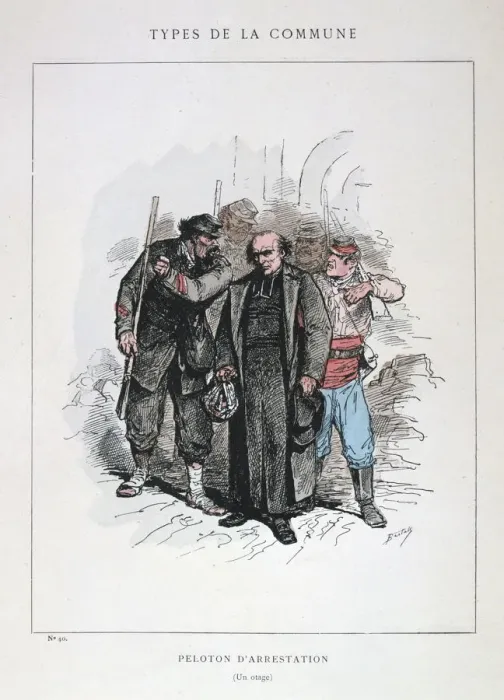Framed Print : Peloton d Arrestation, Paris Commune, 1871 Framed Print : Peloton d Arrestation, Paris Commune, 1871