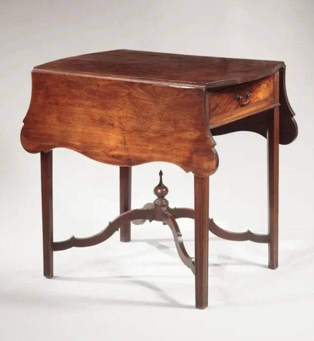 Framed Print : Pembroke Table, c. 1790. Creator: Unknown Framed Print : Pembroke Table, c. 1790. Creator: Unknown