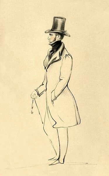 A Pembrokeshire Man - The Earl of Pembroke, c1841. Creator: Richard James Lane