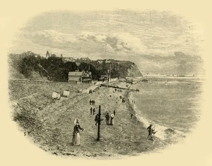 Framed Print : Penarth Headland, 1898. Creator: Unknown Framed Print : Penarth Headland, 1898. Creator: Unknown