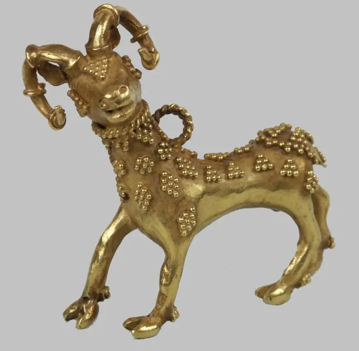 Framed Print : Pendant, 4th century BC. Artist: Scythian Art Framed Print : Pendant, 4th century BC. Artist: Scythian Art
