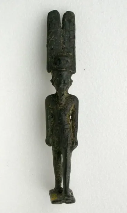 Framed Print : Pendant Amulet of the God Amon-Re, Egypt, Third Intermediate Period Framed Print : Pendant Amulet of the God Amon-Re, Egypt, Third Intermediate Period