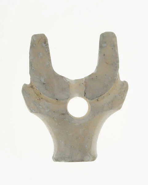 Pendant with Buffalo Head, Western Zhou period, 11th  /  10th century B. C. Creator: Unknown