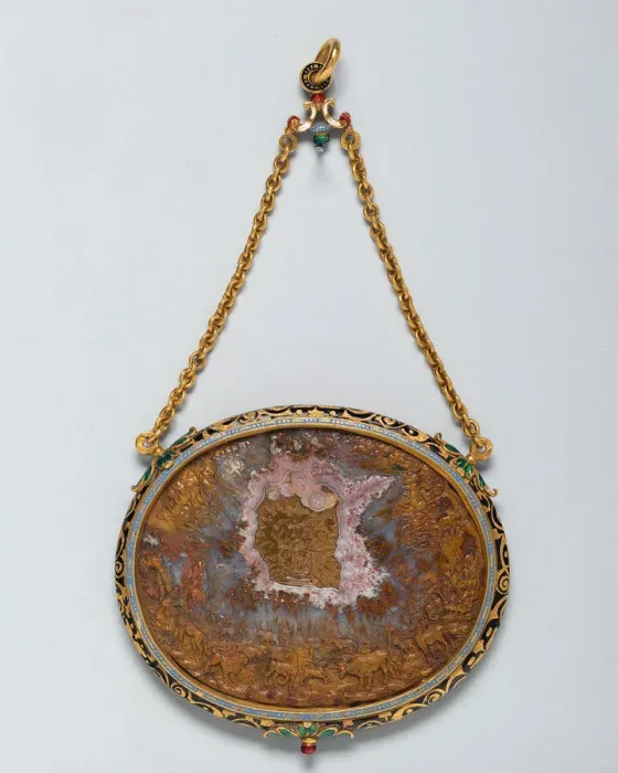 Framed Print : Pendant with a Cameo of Orpheus Charming the Animals, Europe, c. 1550-c. 1600 (cameo) Framed Print : Pendant with a Cameo of Orpheus Charming the Animals, Europe, c. 1550-c. 1600 (cameo)