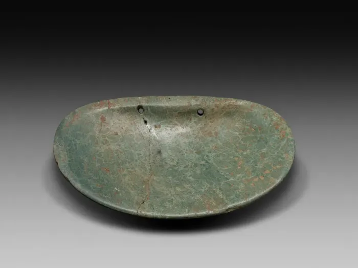 Framed Print : Pendant in the Form of a Clamshell, A. D. 1 / 800. Creator: Unknown Framed Print : Pendant in the Form of a Clamshell, A. D. 1 / 800. Creator: Unknown