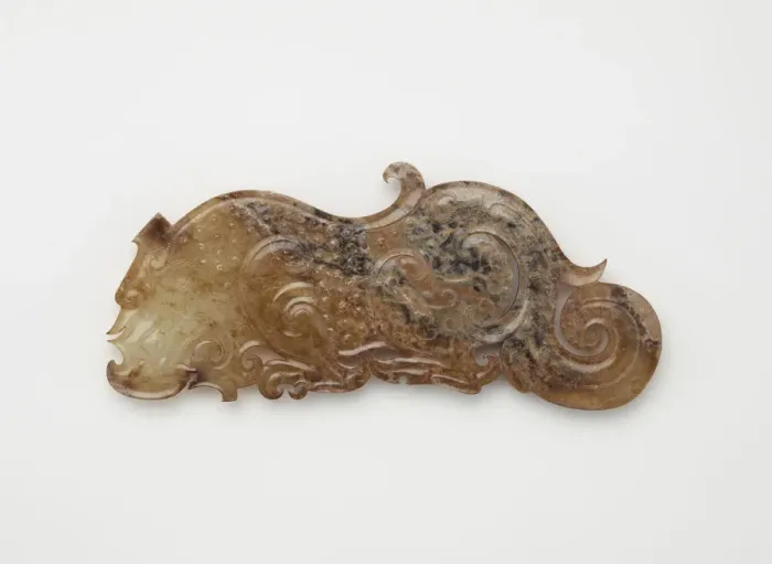 Framed Print : Pendant in the form of a crouching feline, Eastern Zhou dynasty, 475-221 BCE Framed Print : Pendant in the form of a crouching feline, Eastern Zhou dynasty, 475-221 BCE