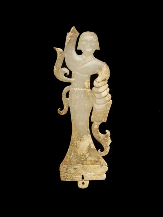 Framed Print : Pendant in the form of a female dancer, Eastern Zhou dynasty, 475-221 BCE Framed Print : Pendant in the form of a female dancer, Eastern Zhou dynasty, 475-221 BCE
