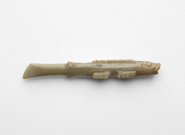 Pendant in the form of a fish, Late Shang dynasty, ca. 1300-ca. 1050 BCE