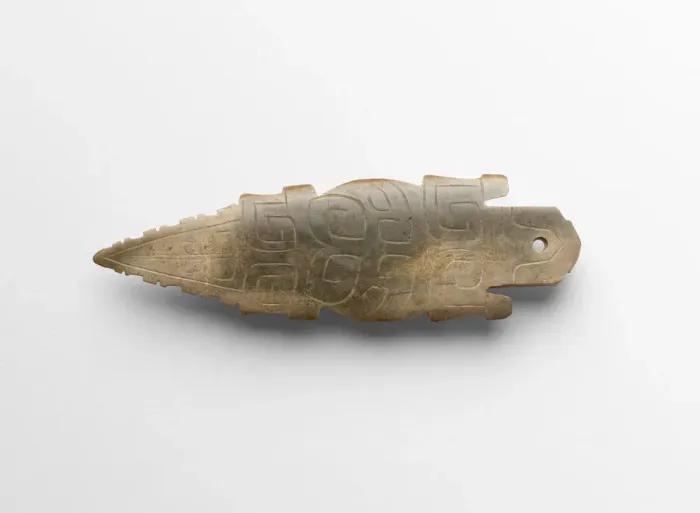Framed Print : Pendant in the form of a reptile, Late Shang dynasty, ca. 1300-ca. 1050 BCE Framed Print : Pendant in the form of a reptile, Late Shang dynasty, ca. 1300-ca. 1050 BCE
