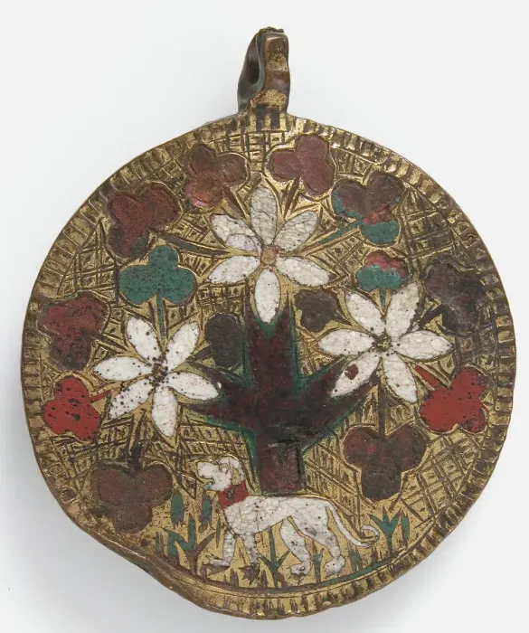 Framed Print : Pendant, French, 14th century. Creator: Unknown Framed Print : Pendant, French, 14th century. Creator: Unknown