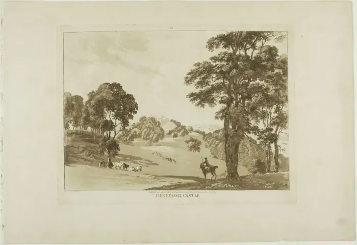 Framed Print : Penesawr Castle, 1776. Creator: Paul Sandby Framed Print : Penesawr Castle, 1776. Creator: Paul Sandby