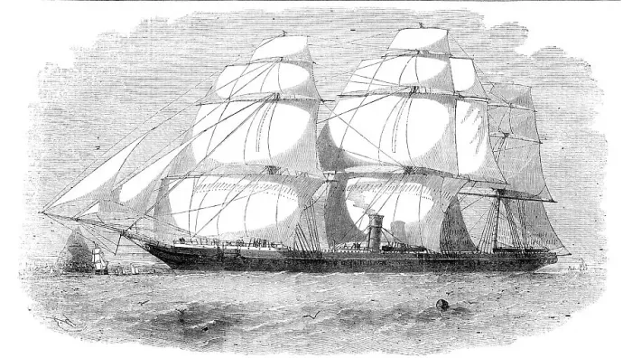Framed Print : The Peninsular and Oriental Navigation Company's New Steam-ship Pera, 1856. Creator: Edwin Weedon. The Peninsular and Oriental Navigation Company's New Steam-ship Pera, 1856. Creator: Edwin Weedon Framed Print : The Peninsular and Oriental Navigation Company's New Steam-ship Pera, 1856. Creator: Edwin Weedon. The Peninsular and Oriental Navigation Company's New Steam-ship Pera, 1856. Creator: Edwin Weedon