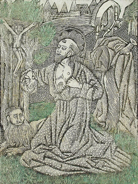 The Penitence of Saint Jerome, c1465. Creator: Unknown
