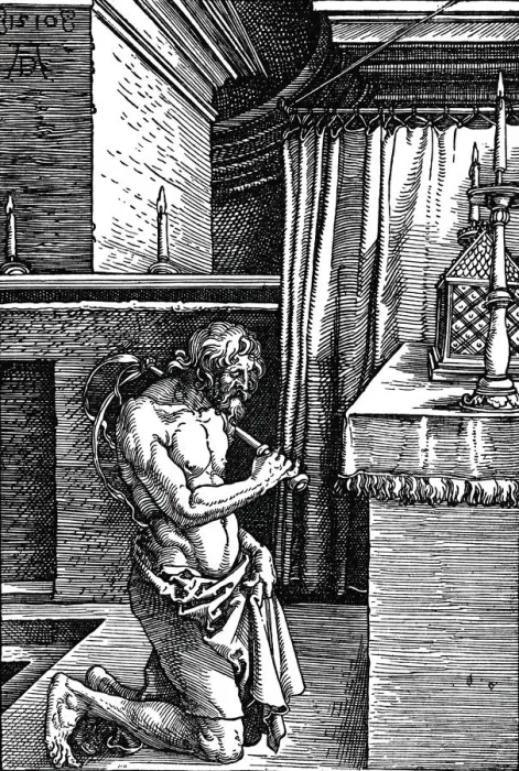 Framed Print : The Penitent, 1510 (1906). Artist: Albrecht Durer Framed Print : The Penitent, 1510 (1906). Artist: Albrecht Durer