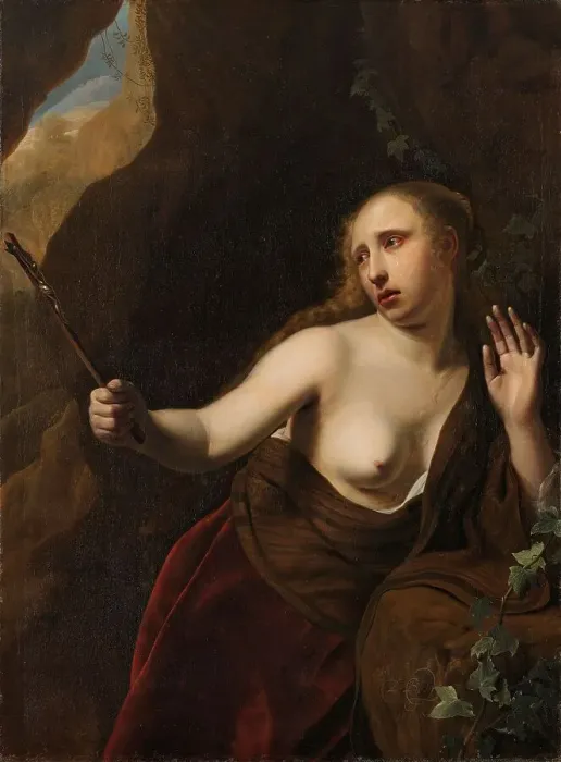 Framed Print : The Penitent Mary Magdalene, 1651. Creator: Dirck Bleker Framed Print : The Penitent Mary Magdalene, 1651. Creator: Dirck Bleker