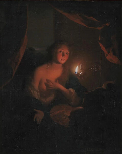 The Penitent Saint Mary Magdalene, 1658-1706. Creator: Godfried Schalcken