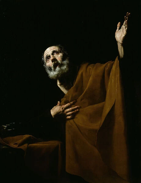 Penitent Saint Peter, 1628 / 32. Creator: Jusepe de Ribera
