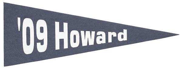 Pennant for Howard University class of 2009, ca. 2009. Creator: Unknown