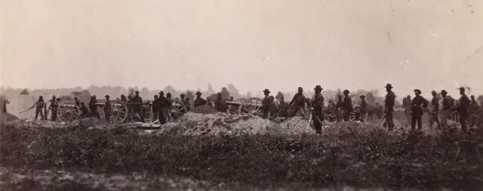 Framed Print : Pennsylvania Light Artillery, Battery B, Petersburg, Virginia, 1864 Framed Print : Pennsylvania Light Artillery, Battery B, Petersburg, Virginia, 1864