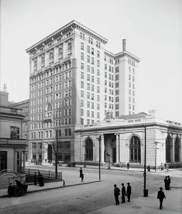 Framed Print : Penobscot Building, Detroit, Mich. c1907. Creator: Unknown Framed Print : Penobscot Building, Detroit, Mich. c1907. Creator: Unknown
