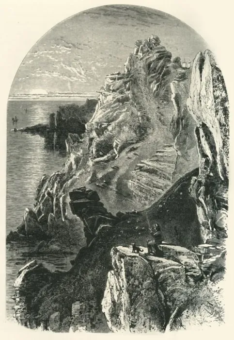 Framed Print : Penolver Point, c1870 Framed Print : Penolver Point, c1870
