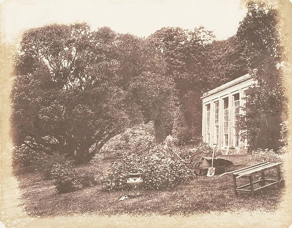 Penrice Garden, 1853-56. Creator: John Dillwyn Llewelyn